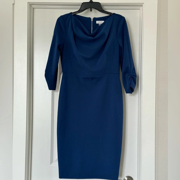 Calvin Klein Dresses & Skirts - Calvin Klein Navy Blue Dress